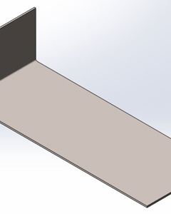 Supoort L 195x75x50x1.55 wz